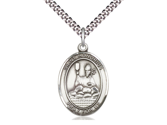 St Honorius<br>Oval Patron Saint Series<br>Available in 3 Sizes