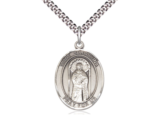 St Seraphina<br>Oval Patron Saint Series<br>Available in 2 Sizes
