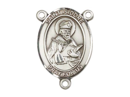 Saint Isidore of Seville<br>8049CTR - 3/4 x 1/2<br>Rosary Center