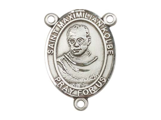 Saint Maximilian Kolbe<br>8073CTR - 3/4 x 1/2<br>Rosary Center