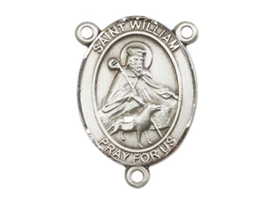 Saint William of Rochester<br>8114CTR - 3/4 x 1/2<br>Rosary Center