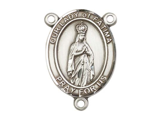 Our Lady of Fatima<br>8205CTR - 3/4 x 1/2<br>Rosary Center