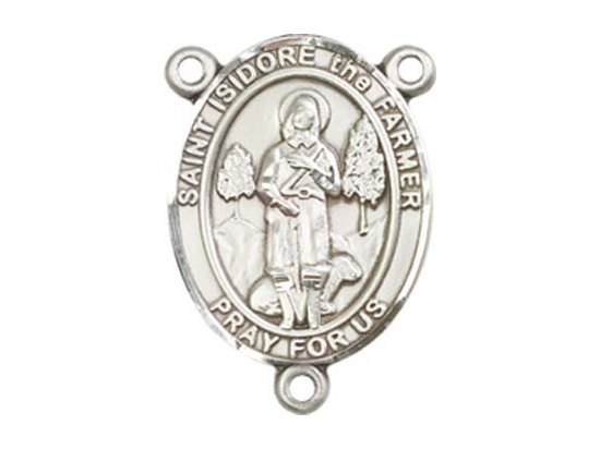 Saint Isidore the Farmer<br>8276CTR - 3/4 x 1/2<br>Rosary Center