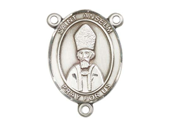 Saint Anselm of Canterbury<br>8342CTR - 3/4 x 1/2<br>Rosary Center
