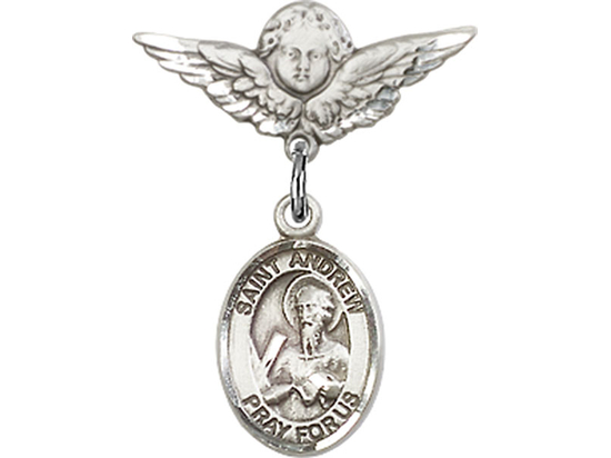 Saint Andrew the Apostle<br>9000/0735 - 1/2 x 1/4<br>Baby Badge