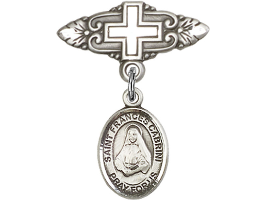 St Frances Cabrini<br>Baby Badge - 9011/0731