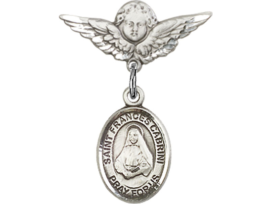 St Frances Cabrini<br>Baby Badge - 9011/0735