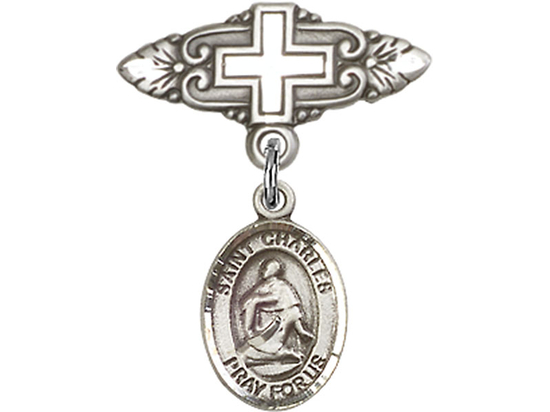 St Charles Borromeo<br>Baby Badge - 9020/0731