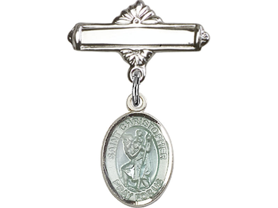 St Christopher<br>Baby Badge - 9022E/0730