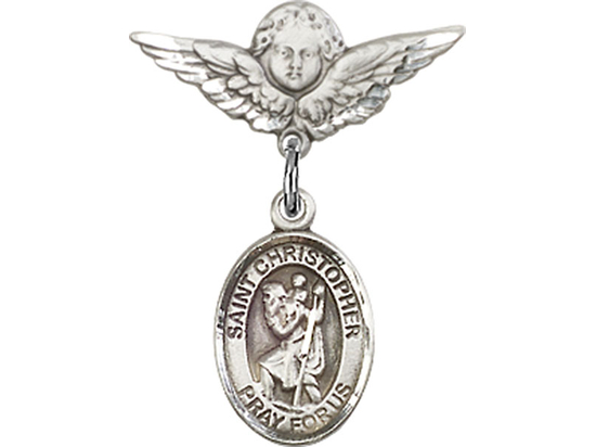 St Christopher<br>Baby Badge - 9022/0735