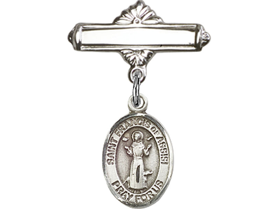 St Francis of Assisi<br>Baby Badge - 9036/0730