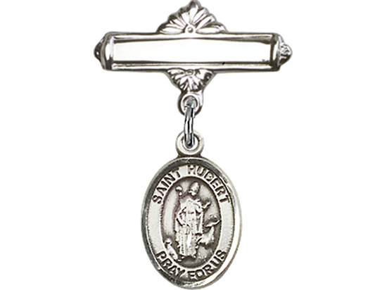St Hubert of Liege<br>Baby Badge - 9045/0730