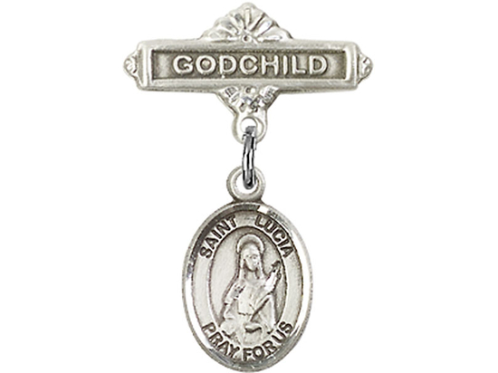 St Lucia of Syracuse<br>Baby Badge - 9065/0736