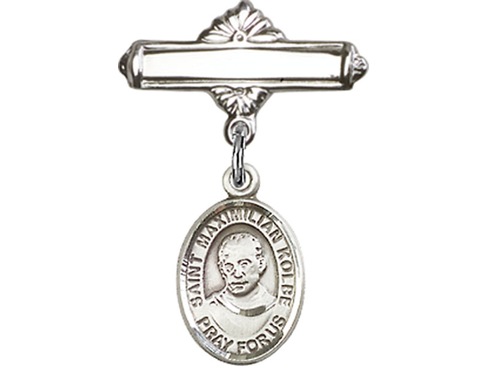 St Maximilian Kolbe<br>Baby Badge - 9073/0730
