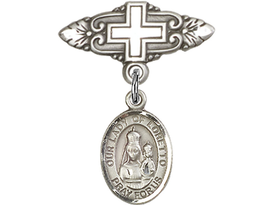 Our Lady of Loretto<br>Baby Badge - 9082/0731