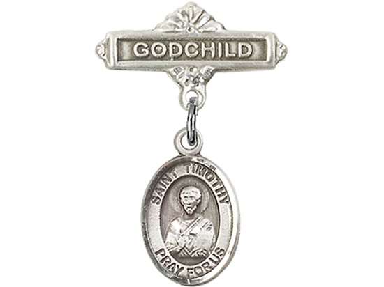 St Timothy<br>Baby Badge - 9105/0736