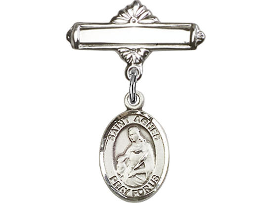 St Agnes of Rome<br>Baby Badge - 9128/0730