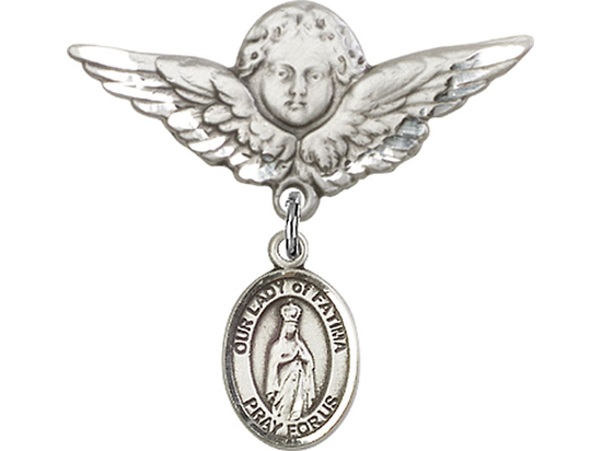 Our Lady of Fatima<br>Baby Badge - 9205/0733