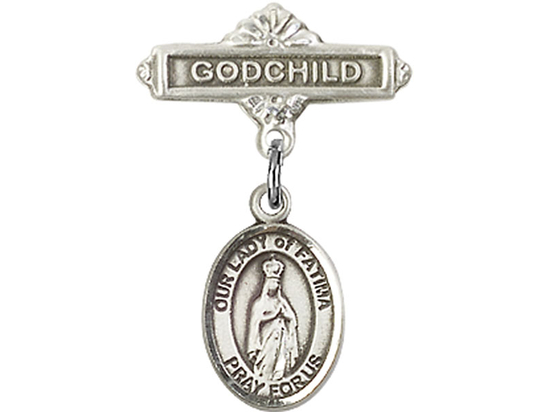 Our Lady of Fatima<br>Baby Badge - 9205/0736