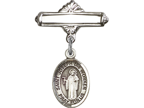 St Joseph the Worker<br>Baby Badge - 9220/0730