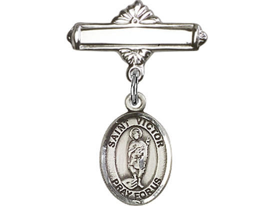 St Victor of Marseilles<br>Baby Badge - 9223/0730
