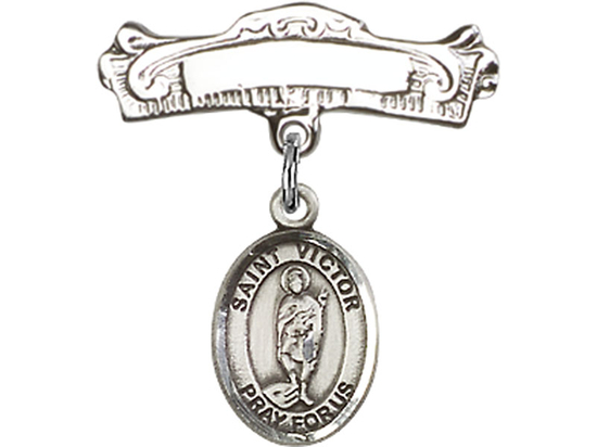St Victor of Marseilles<br>Baby Badge - 9223/0732