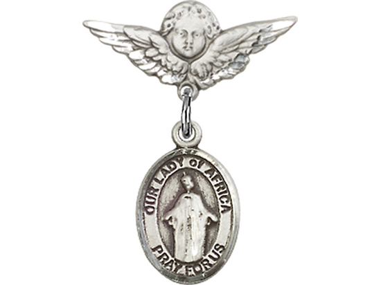 Our Lady of Africa<br>Baby Badge - 9269/0735