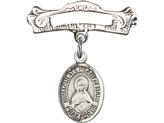 Immaculate Heart of Mary<br>Baby Badge - 9337/0732