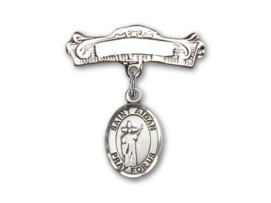 St Aidan of Lindesfarne<br>Baby Badge - 9381/0732