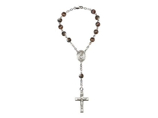Saint Christopher<br>AR0092-8022 7mm Auto Rosary