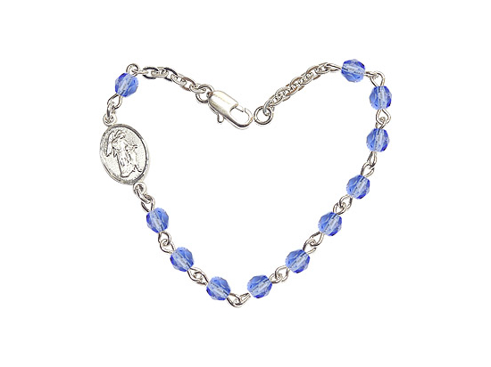 Guardian Angel<br>B0034-9118R2 4mm Bracelet<br>Available in 14 colors