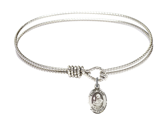 9028 - Saint Clare of Assisi Bangle<br>Available in 8 Styles