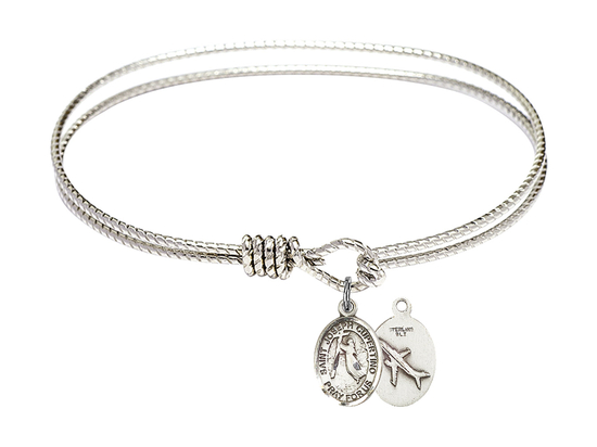 9057 - Saint Joseph of Cupertino Bangle<br>Available in 8 Styles