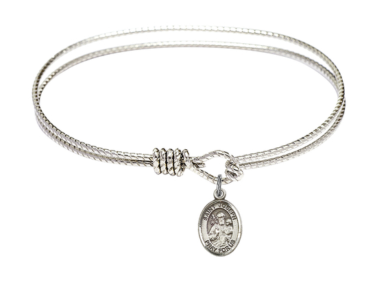 9058 - Saint Joseph Bangle<br>Available in 8 Styles