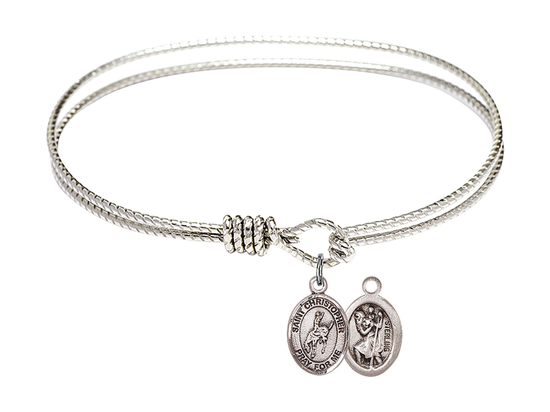 9192 - Saint Christopher / Rodeo Bangle<br>Available in 8 Styles