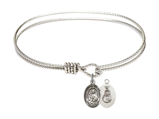9243 - Our Lady of Mount Carmel Bangle<br>Available in 8 Styles