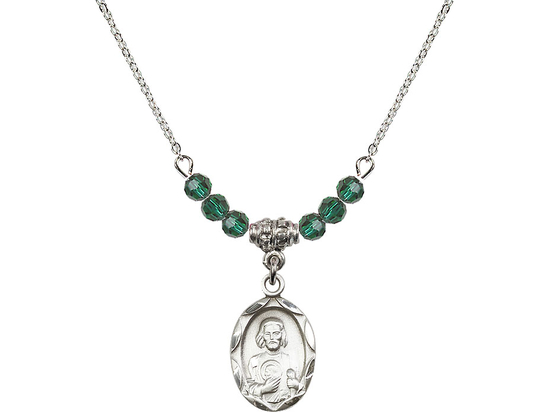 N20 Birthstone Necklace<br>St. Jude<br>Available in 15 Colors