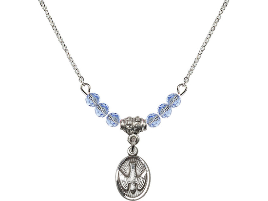 N20 Birthstone Necklace<br>Holy Spirit<br>Available in 15 Colors