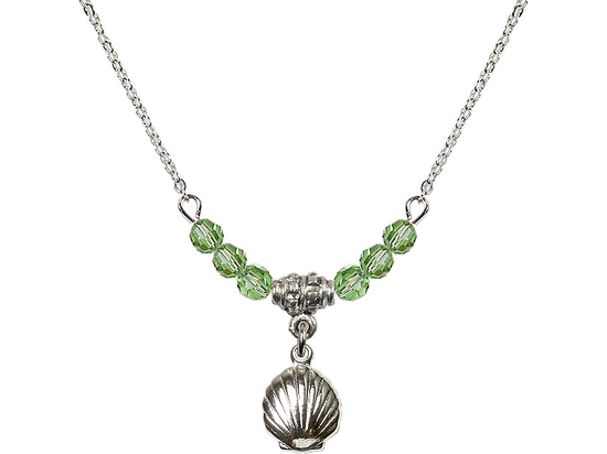 N20 Birthstone Necklace<br>Shell<br>Available in 15 Colors