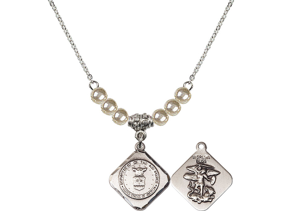 N21 Birthstone Necklace<br>Air Force Diamond