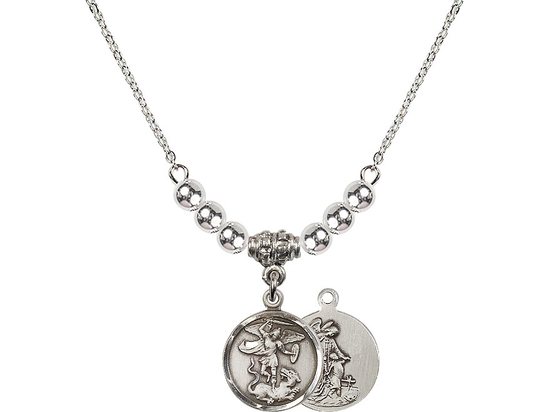 N22 Birthstone Necklace<br>St. Michael the Archangel