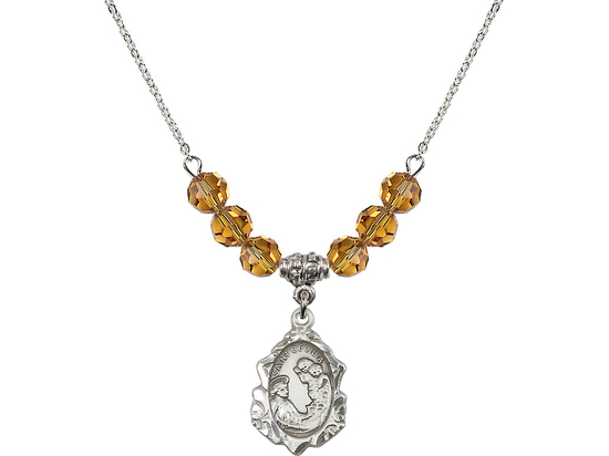 N30 Birthstone Necklace<br>St. Cecilia<br>Available in 15 Colors