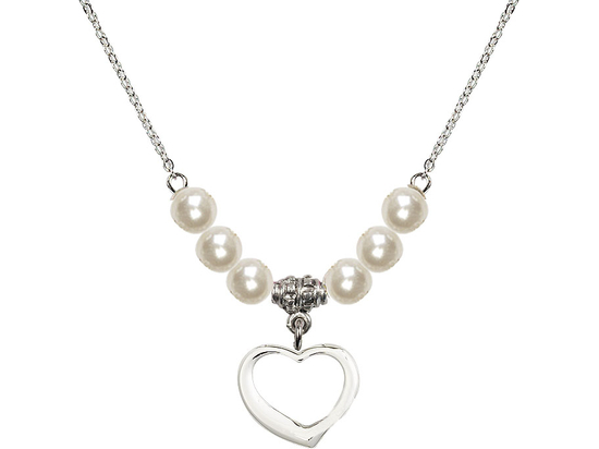 N31 Birthstone Necklace<br>Heart