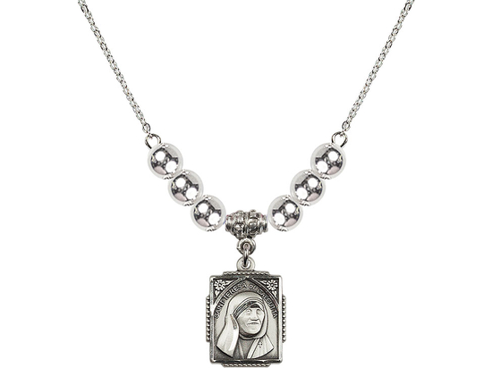 N32 Birthstone Necklace<br>St. Teresa of Calcutta
