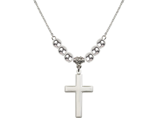 N32 Birthstone Necklace<br>Cross