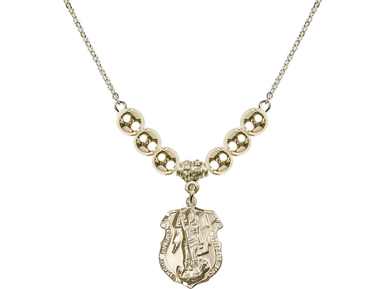 N32 Birthstone Necklace<br>St. Michael the Archangel