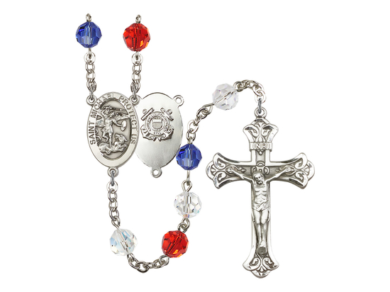 Saint Michael the Archangel<br>R0870-4123R-3 8mm Rosary