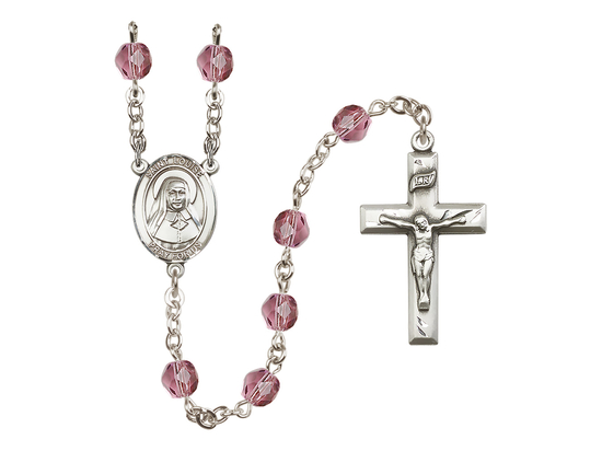 Saint Louise de Marillac<br>R6000-8064 6mm Rosary<br>Available in 12 colors