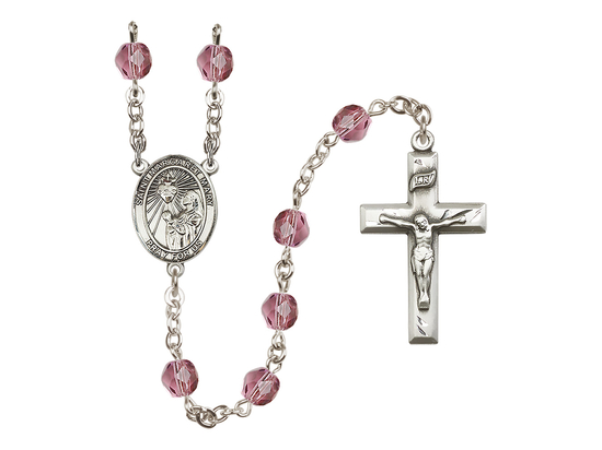 Saint Margaret Mary Alacoque<br>R6000-8420 6mm Rosary<br>Available in 12 colors