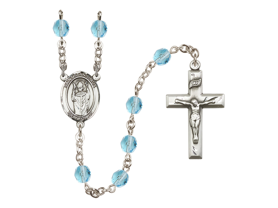Saint Stanislaus<br>R6000-8124 6mm Rosary<br>Available in 12 colors